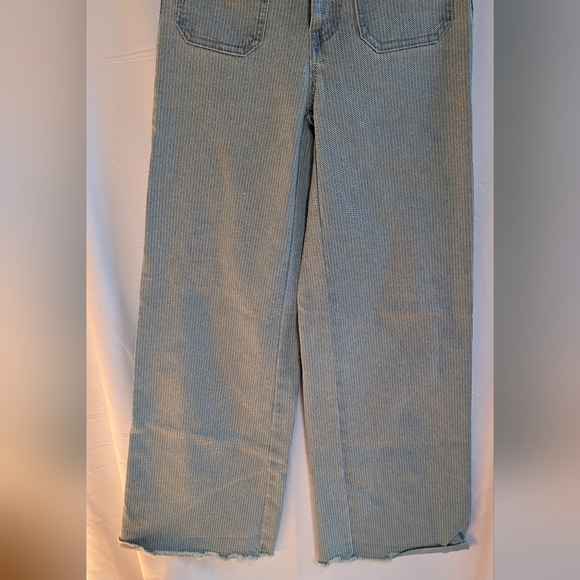 Chic Wide Leg Light Blue Jeans - Picture 8 of 8